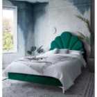 Hendo Bed Plush Velvet Green