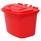 All-green Vented 7L Compost Caddy - Red