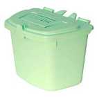 All-green Vented 7L Compost Caddy - Aqua