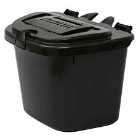 All-green Vented 5L Compost Caddy - Black