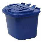 All-green Vented 5L Compost Caddy - Dark Blue
