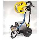 V-TUF 240THR - Compact, Industrial, Mobile Electric Pressure Washer with 20m HOSE REEL - 1450psi, 100Bar, 12L/min - TSS (230V)