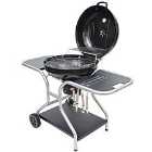 Outsunny Deluxe Charcoal Trolley BBQ