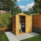 Mercia Overlap Apex Windowless Value Shed - 3 x 4ft