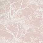 Holden Decor Whispering Trees Dusky Pink Wallpaper