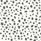 Holden Decor Dalmatian Black/White Wallpaper