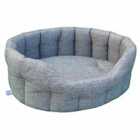 P&L Jumbo Premium Heavy Duty Basket Weave Pet Bed