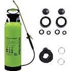 Pro-kleen 10L Garden Pressure Pump Sprayer With Brass Lance And 2 X Spare Seal Kits - Green