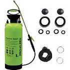 Pro-kleen 8L Garden Pressure Pump Sprayer With Brass Lance And 2 X Spare Seal Kits - Green
