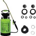 Pro-kleen 3L Garden Pressure Pump Sprayer With Brass Lance And 2 X Spare Seal Kits - Green