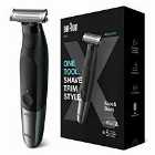 Braun Xt5100 Face & Body Trimmer And Shaver - Black And Silver