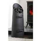 Inglenook Black Coal Tapered Skuttle Hod Fireside Bucket Handles