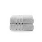The Lyndon Company Chelsea 2 Pack Bath Towel - Platinum