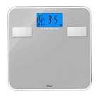 Weight Watchers BAB8939U Electronic Precision Analyser Glass Bathroom Scale - Grey