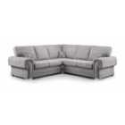 Victis Luxury Corner Sofa Fullback 2 Corner 2 Grey