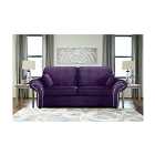 Oakana Luxury Plush Velvet 3 Seater Sofa Purple