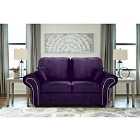 Oakana Luxury Plush Velvet 2 Seater Sofa Purple