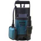 Mylek 750W Submersible Electric Water Pump With Layflat Hose - Blue
