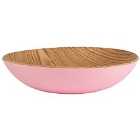 Summerhouse Willow Fruit Bowl - Candy Pink