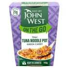 John West On The Go Thai Green Curry Tuna Noodle Pot (118g) 118g