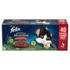 Felix Naturally Delicious Mixed Selection in Jelly Wet Cat Food 40 x 80g