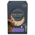 Encore Cat Pouch Finest Selection In Broth 10 x 50g