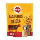 Pedigree Ranchos Adult Dog Treats Beef 4 Slices 60g