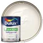 Dulux Quick Dry Satinwood Paint - Jasmine White - 750ml