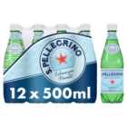 San Pellegrino Sparkling Natural Mineral Water 12 x 500ml