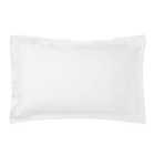 Dorma 500 Thread Count 100% Cotton Sateen Plain Oxford Pillowcase