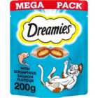 Dreamies Cat Treat Biscuits with Salmon Flavour Mega Pack 200g