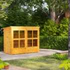 8X4 Power Pent Potting Shed