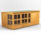 16X8 Power Pent Potting Shed Combi Including 6Ft Side Store