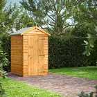 4X4 Power Overlap Apex Windowless Shed