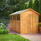 12X6 Power Overlap Apex Shed