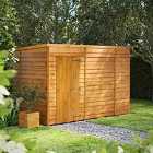 10X6 Power Overlap Pent Windowless Shed