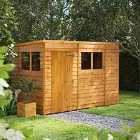 10X6 Power Overlap Pent Shed