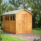10X6 Power Overlap Apex Shed