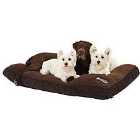 Bunty X-Large Snooze Bed - Brown