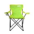 Just Be Camping Chair Light Green With Yellow Trim