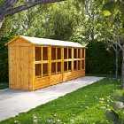 18X4 Power Apex Potting Shed With Double Doors