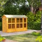 10X4 Power Apex Potting Shed