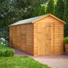 20X6 Power Overlap Apex Windowless Shed