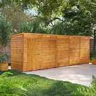 20X4 Power Overlap Pent Windowless Shed