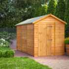12X6 Power Overlap Apex Windowless Shed