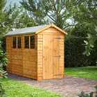 10X4 Power Overlap Apex Shed