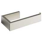 Wickes Square Toilet Roll Holder - Brushed Nickel