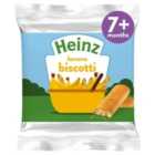 Heinz 7 Mths+ Banana Biscotti Biscuits 60g