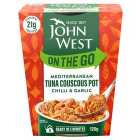 John West On The Go Mediterranean Chilli & Garlic Tuna Couscous Pot 120g