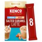 Kenco Salted Caramel Iced Hot Latte Instant Coffee 8 Sachets 8 per pack